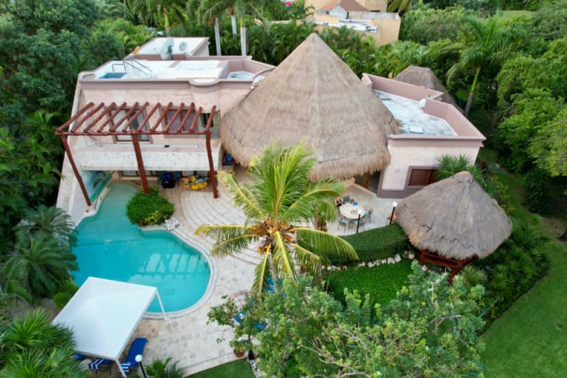 Mexican Caribbean Luxury Villa Playacar For Sale